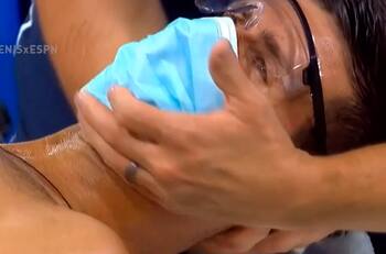 ¿Dolor de nuca? Novak Djokovic pidió asistencia médica en Cincinnati