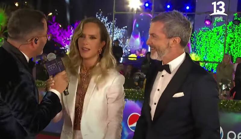 Diana Bolocco y Cristián Sánchez / Créditos: Reproducción