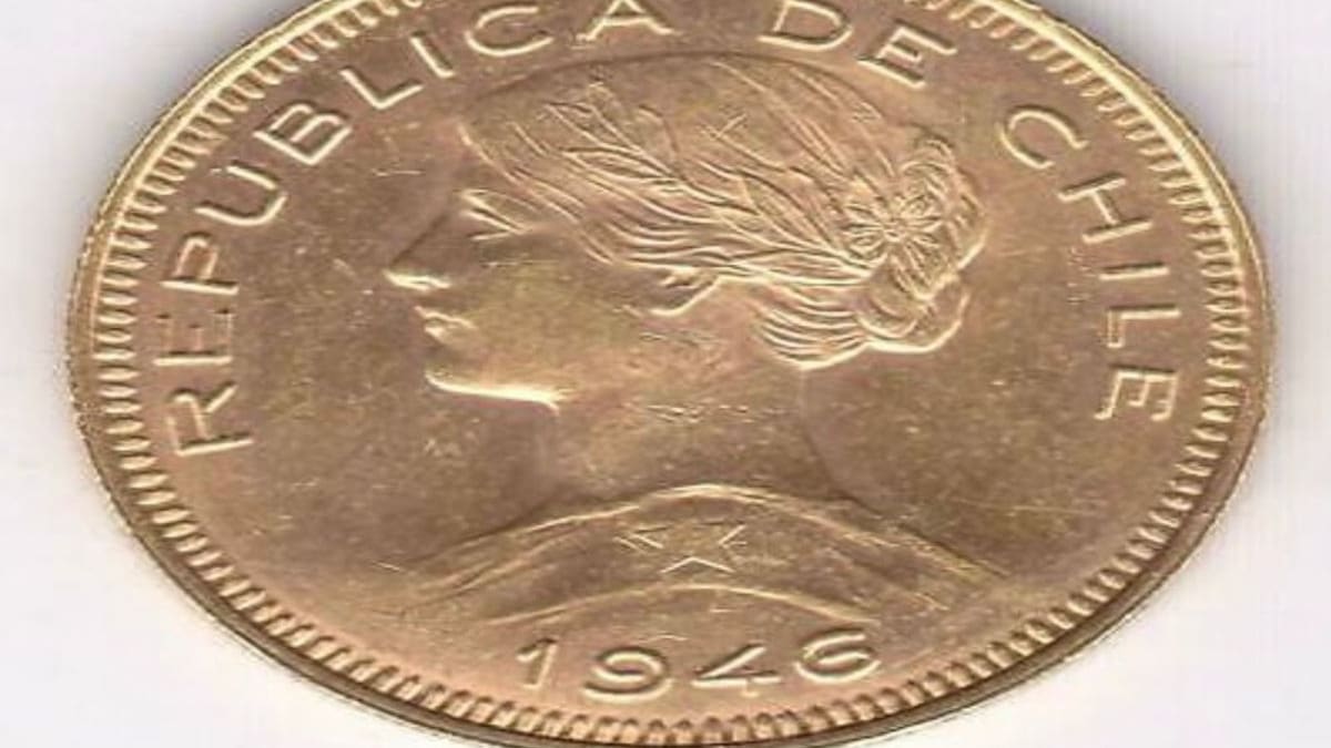 Numismática: Así es la moneda de oro de casi 80 años que se vende en más de un millón de pesos