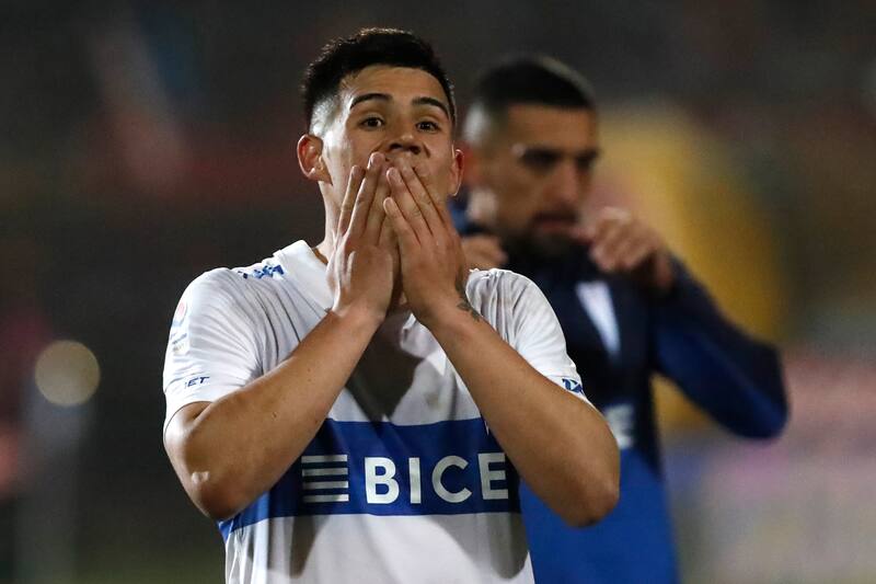 El jugador fue amonestado frente a Unión Española.