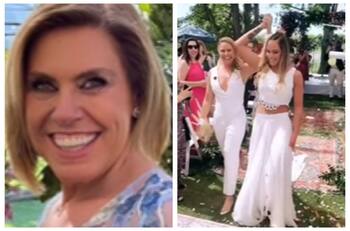 Llevada al altar por su madre y bailando con Don Francisco: Así fue el matrimonio de Nicole Numhauser, la hija de Vivi Kreutzberger