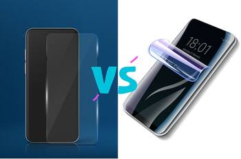 Hidrogel vs Vidrio templado: ¿Cuál es mejor para proteger mi teléfono?