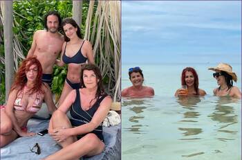 "Se hicieron súper amigas": Millaray Viera revela la bonita relación que formó Mónica Aguirre con su suegra en viaje a Cancún