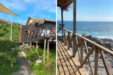 Estas cabañas con vista al mar quedan a dos horas de Santiago: Son perfectas para descansar y disfrutar en familia