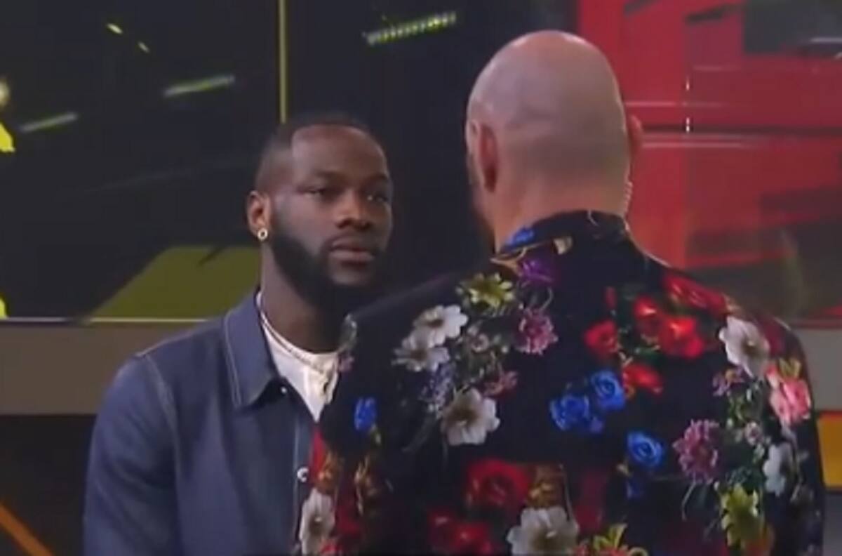 El especial cara a cara que protagonizaron Deontay Wilder y Tyson Fury
