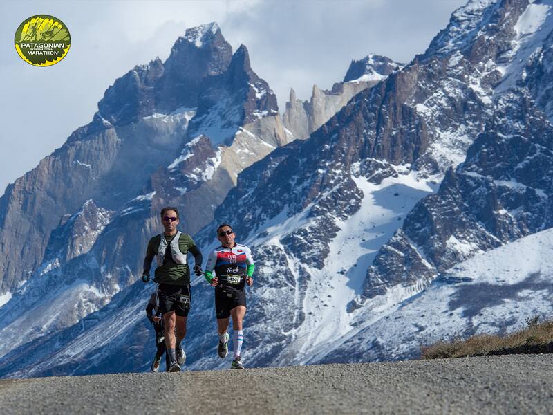 en Torres del Paine. (Foto: Guillermo Salgado / Patagonian International Marathon)