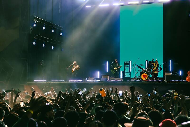 La banda penquista cerró la primera noche del REC 2025.