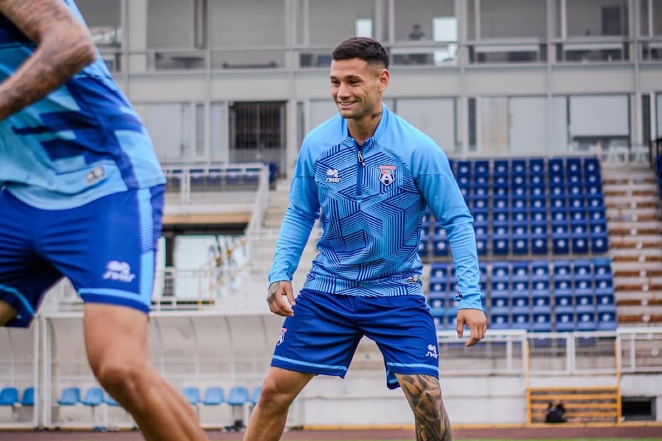 Facundo Velazco rechazó ofertas para salir de San Marcos. Foto: Instagram San Marcos de Arica.