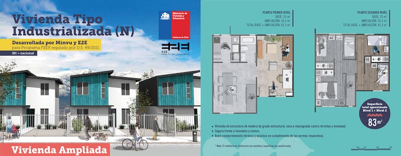 Esta vivienda tiene un tamaño aproximado de 60 m2.