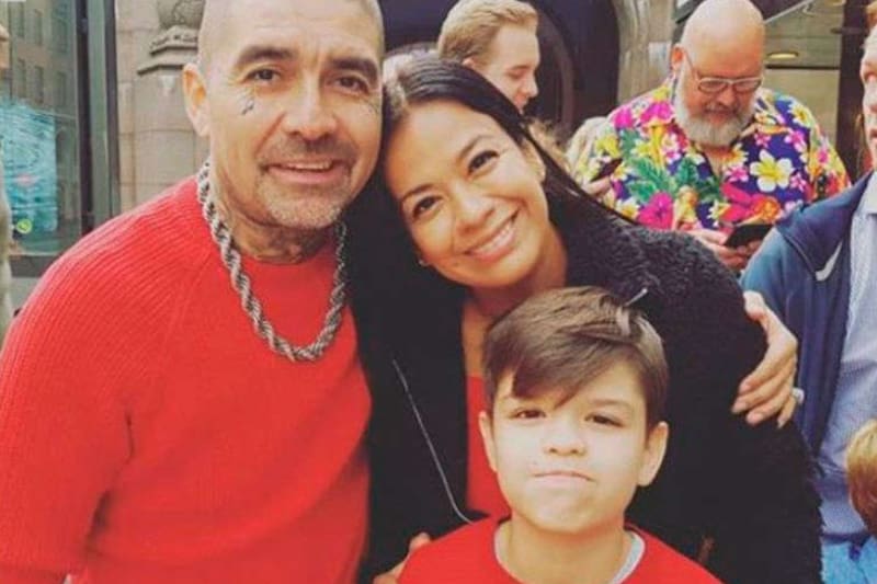 Así de grande esta Esai Méndez, el hijo menor de la expareja.