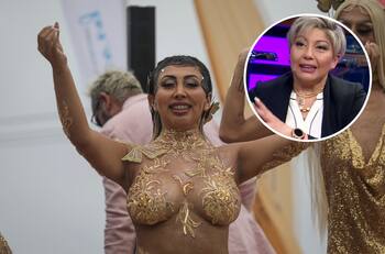 La reacción y respuesta en vivo de Naya Fácil tras escuchar las caóticas predicciones de Vanessa Daroch sobre la Gala del Pueblo