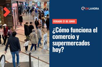 Feriado martes 21 de junio: ¿Cómo funciona el comercio y los supermercados?