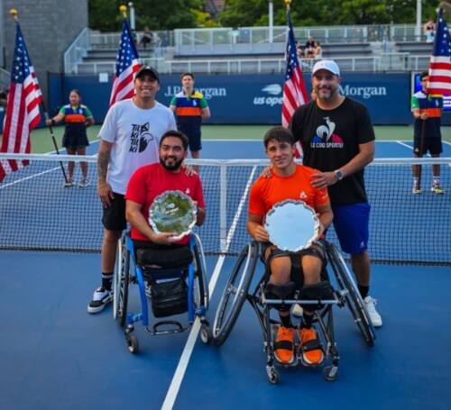 Francisco Cayulef fue subcampeón del Grand Slam