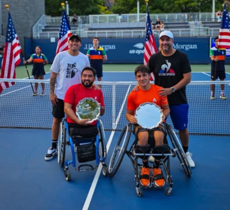 Francisco Cayulef fue subcampeón del Grand Slam