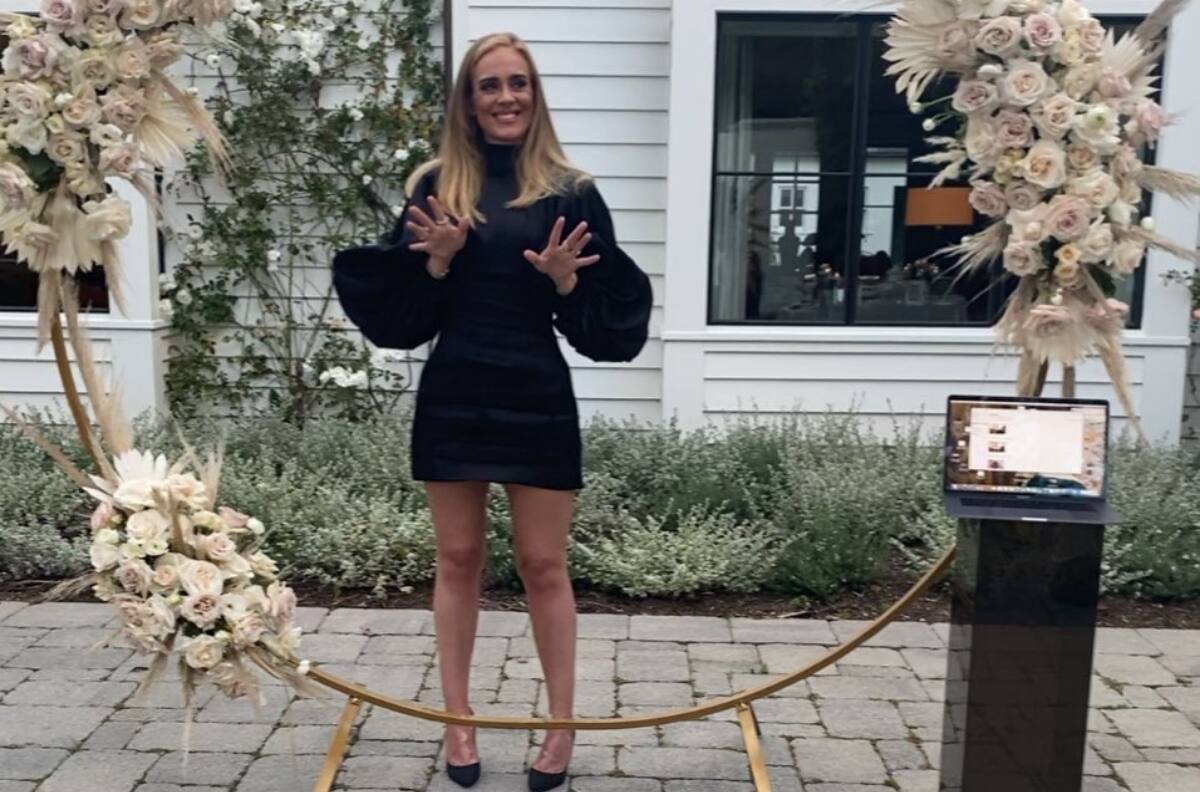 Adele reapareció en Instagram e impactó con su baja de peso