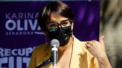 Karina Oliva sobre gastos de campaña: "Se me trata de acusar a mí de una decisión que no tomé"