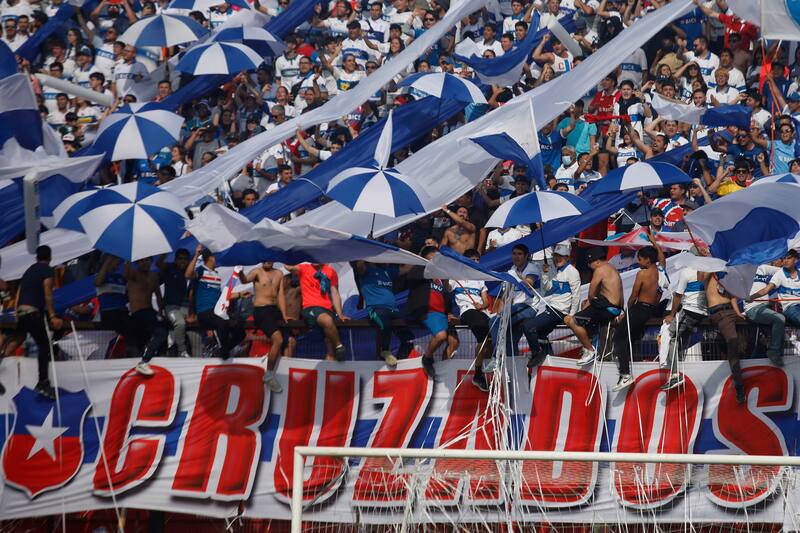 Los hinchas de la UC en el clásico vs Colo Colo
Dragomir Yankovic/Photosport