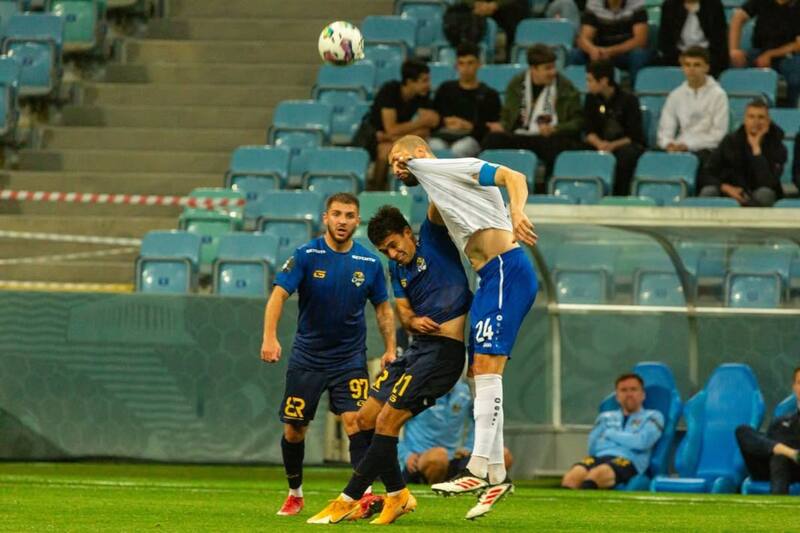 cayó en la ida de los playoffs del fútbol ruso. Foto: @pfcsochi