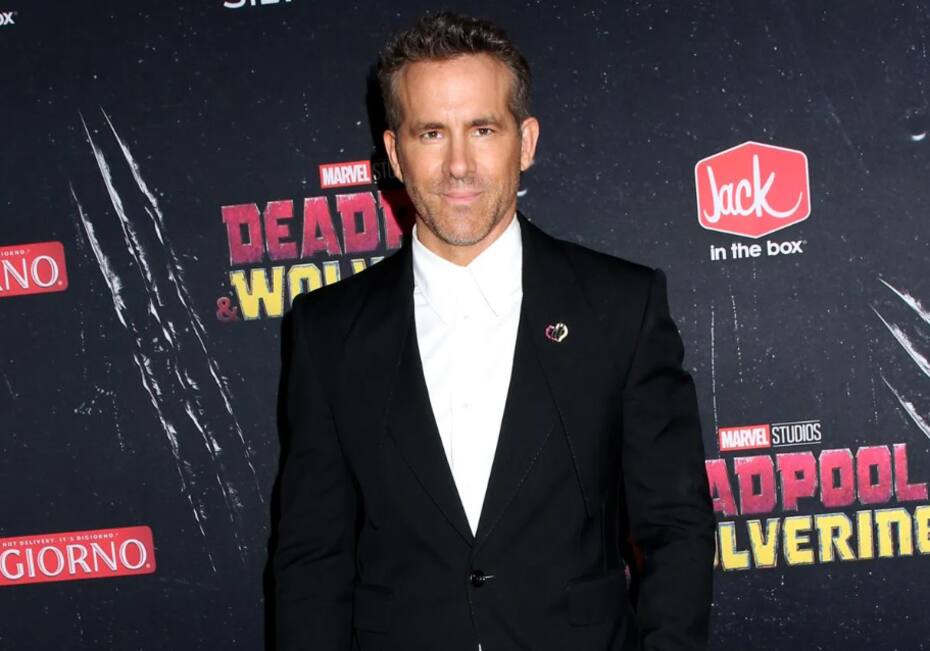 Ryan Reynolds ha vuelto a dar de que hablar tras su protagónico en la exitosa "Deadpool & Wolverine ".