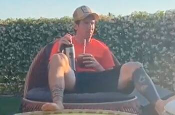 Puro relajo: Así disfruta Lionel Messi su tarde libre en Barcelona