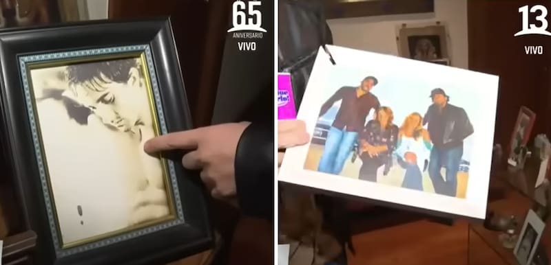 El departamento de Arturo Longton. Créditos: Pantallazo Canal 13