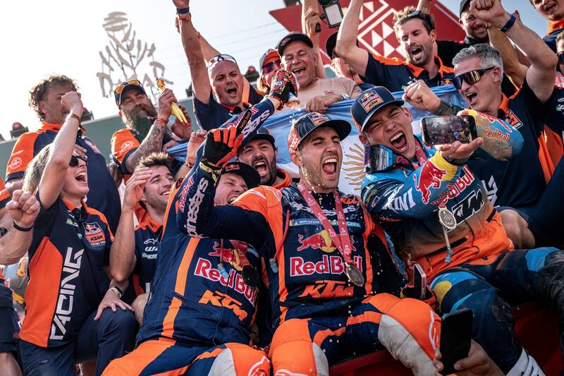 Ganó de forma increíble el Rally Dakar. Foto: Rally Dakar