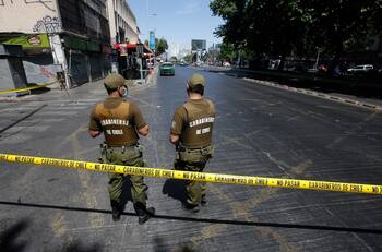 Carabineros detuvo a los autores de disparos en Barrio Meiggs durante el Día del Trabajador