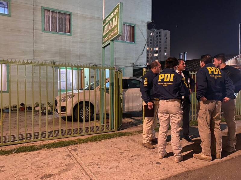 La víctima presentaba lesiones atribuibles a terceras personas. Créditos: PDI Coquimbo.