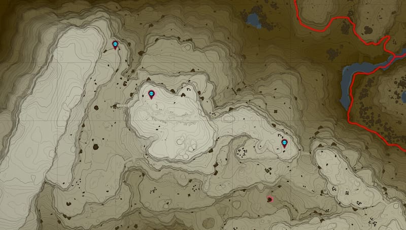 Ubicaciones octorok del tesoro.