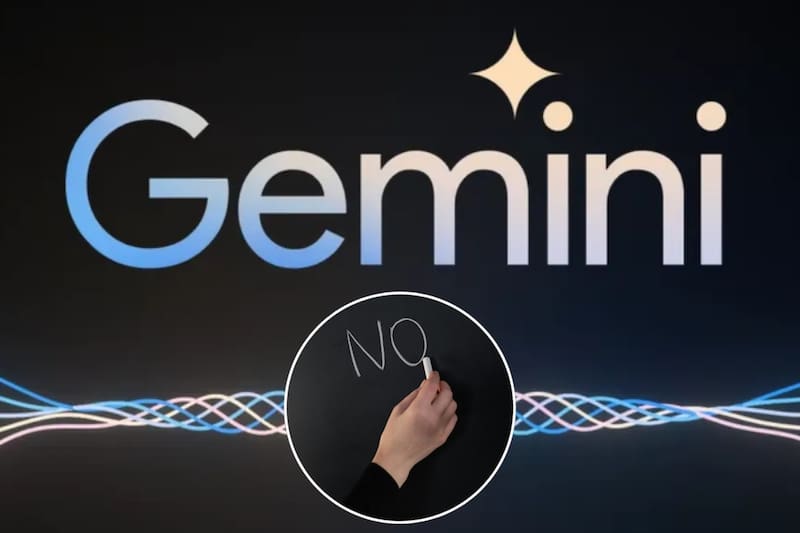 Las preguntas que Gemini no contestará por temas éticos.