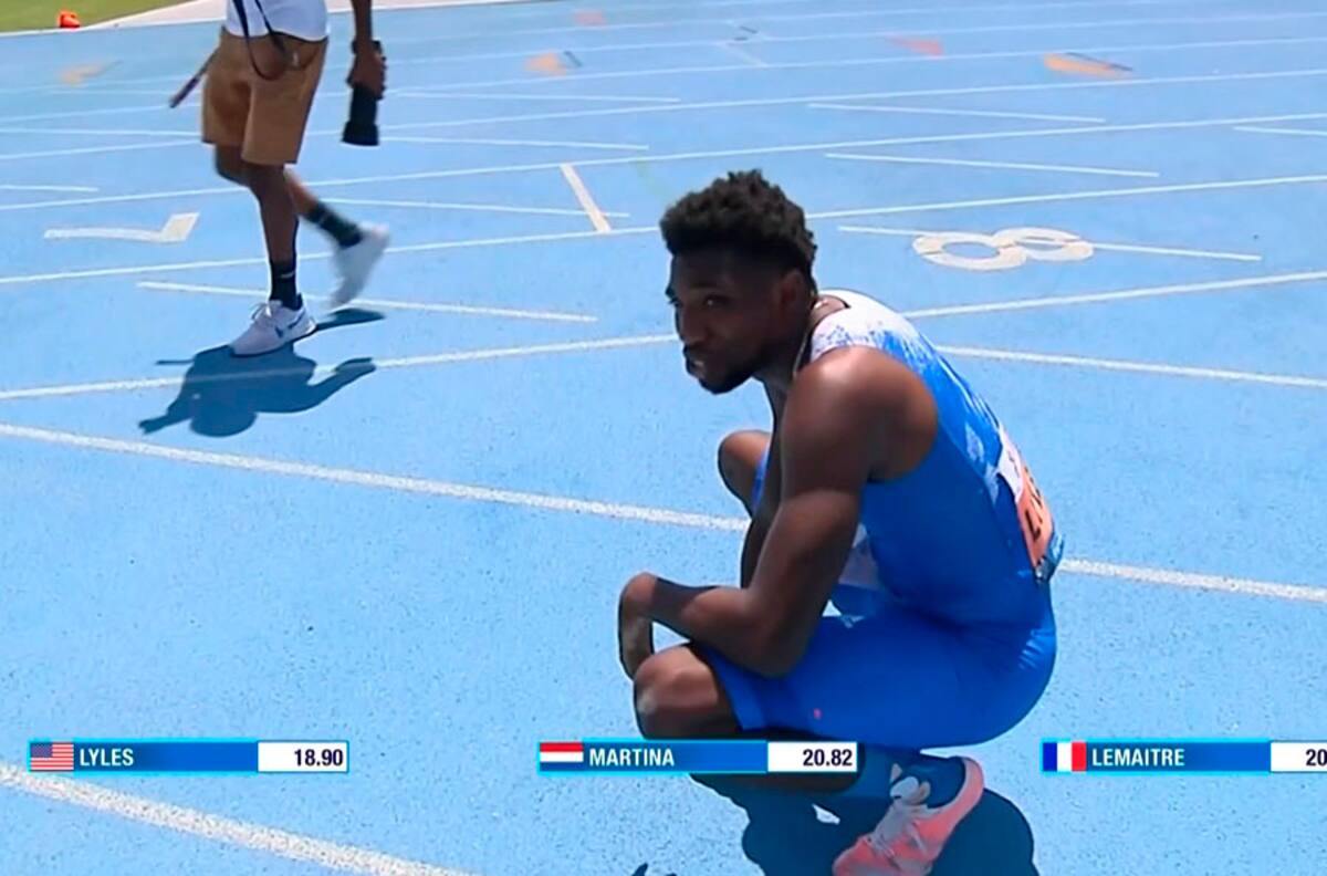 Atleta rompió récord de Usain Bolt pero fue anulado por un insólito error
