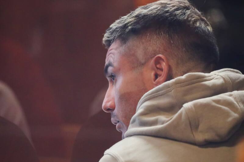 . El exfutbolista quedó en libertad.