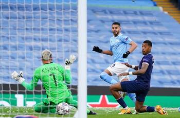 Video: Riyad Mahrez abrió el marcador encaminó el paso del Manchester City a la final de Champions