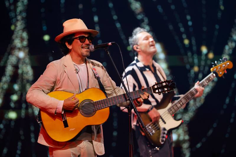 La banda tuvo un éxito rotundo en el
Festival de Viña 2025.