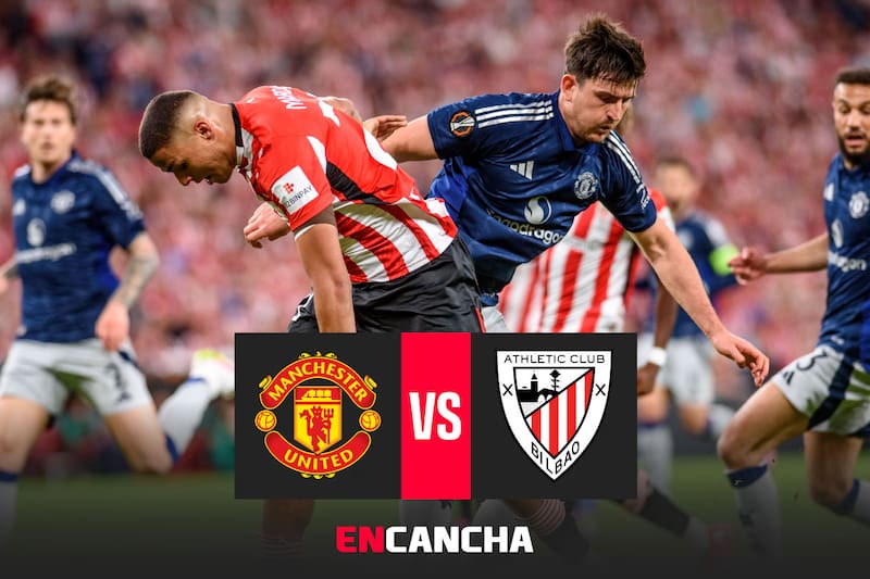 por la semifinal vuelta de la UEFA Europa League. Foto: EFE.