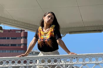 "Mi lugar favorito”: Loreto Aravena y su hija, Ema, tomaron el Metro y se fueron a vivir especial panorama de domingo