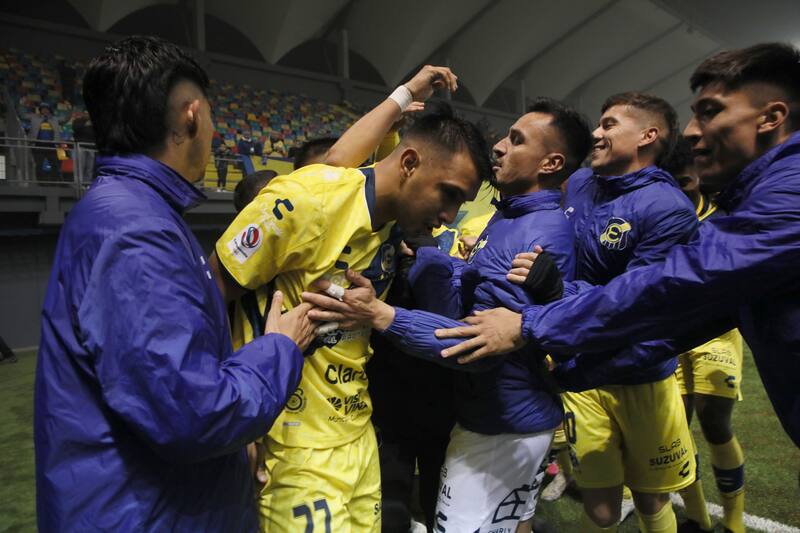 con Everton en el Campeonato Nacional.