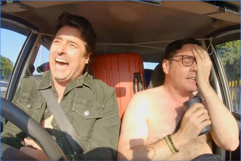 Jorge Zabaleta y Pancho Saavedra en "Socios por el Mundo".