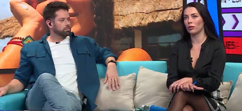 Daniela Aránguiz se enfureció en "Sígueme". Créditos: Pantallazo TV+