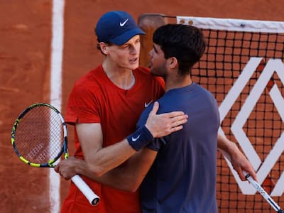 Sinner vs Alcaraz: a qué hora se juega la final soñada de Roland Garros y cómo verla en vivo