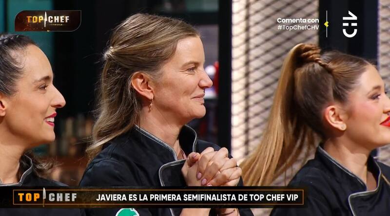 La actriz fue la primera en pasar a la semifinal. Créditos: Pantallazo CHV