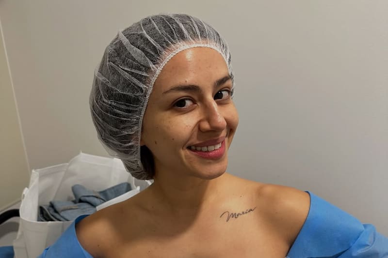 hizo un llamado a la prevención y a examinarse en su crudo relato. Créditos: Instagram @karla_melo_