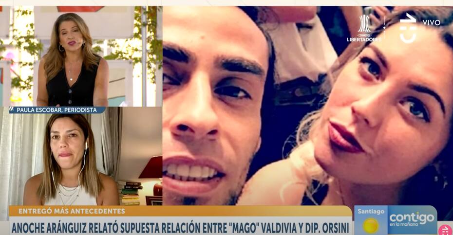 Comentaron la polémica de Daniela Aránguiz y Jorge Valdivia. Créditos: CHV.