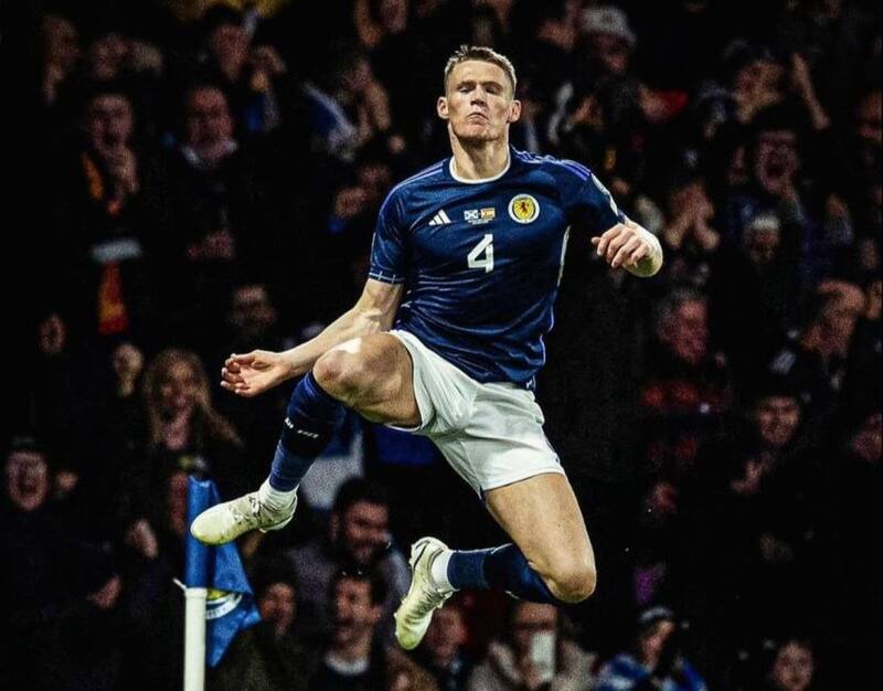 El jugador de Manchester United es una de las figuras del combinado escocés