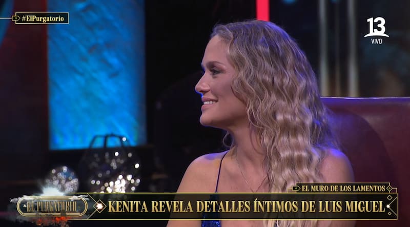 Kenita Larraín fue una de las invitadas a "El Purgatorio".