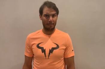 Rafael Nadal destacó a la primera línea sanitaria que combate el coronavirus