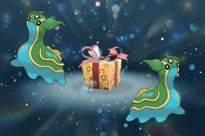 Recibirás un Gastrodon competitivo equipado con Restos y la habilidad Colector. Créditos: Tecno Game - Game Freak.