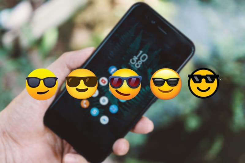 Elige el estilo que más te guste de emojis.