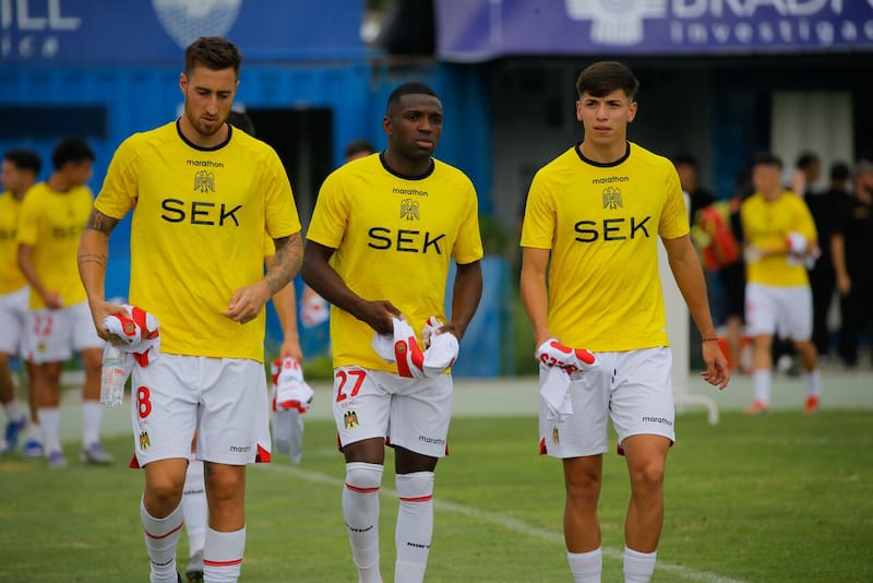 El zaguero de Unión Española habló con En Cancha y se refirió a lo que viene este año para los hispanos. Foto: Agencia Aton.