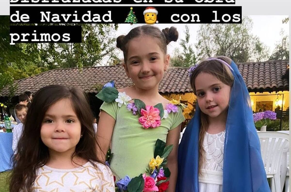 María Luisa Godoy muestra los tiernos disfraces que sus hijas usaron para Navidad